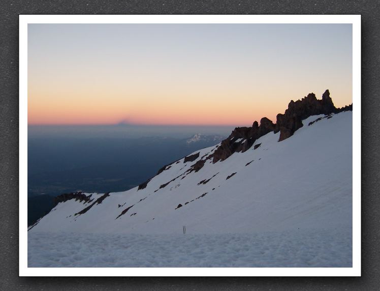 Dawn, seen from 3170m (10,400ft)